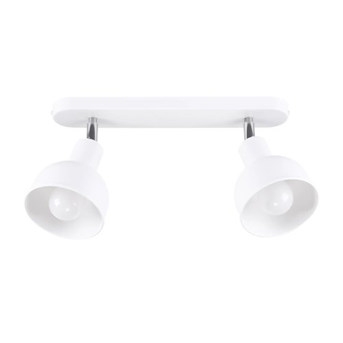 Lampa sufitowa z reflektorami Elba 2xE27 biała