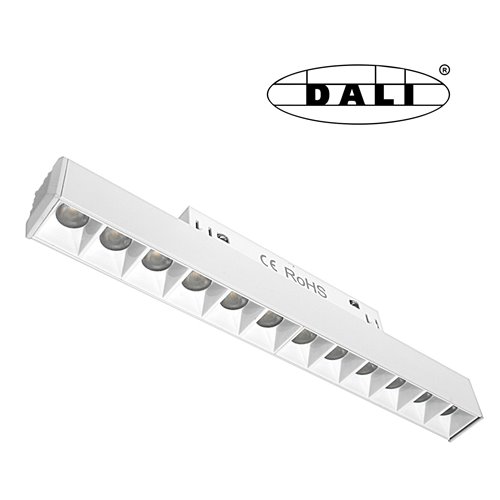 Lampa magnetyczna z diodami Biała Dali CCT 12W 22cm