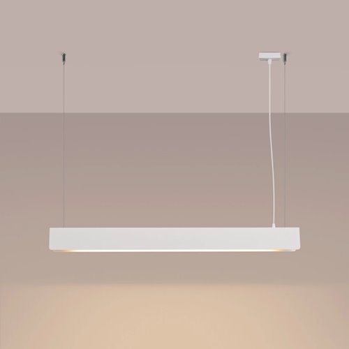 Lampa wisząca liniowa Spark 100cm 1xG13 8,5W 3000K biała