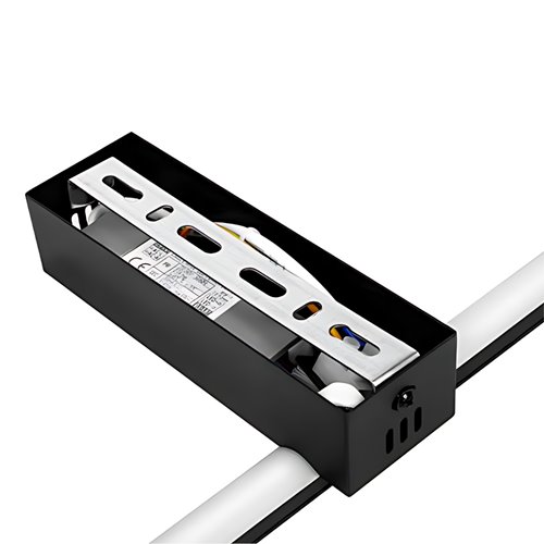 Kinkiet ścienny liniowy LED Lira 8W 60cm czarny 4000K
