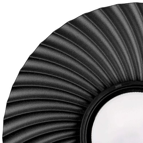 Lampa wisząca CIRVO GX53 okrągła czarna 22cm
