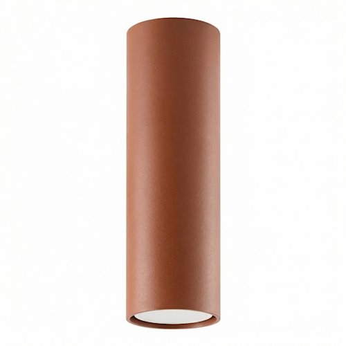 Tuba sufitowa Lagos 20 cm 1xGU10 ochra czerwona