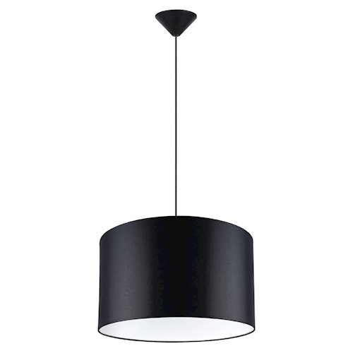 Lampa wisząca minimalistyczna Nova 40cm 1xE27 czarna