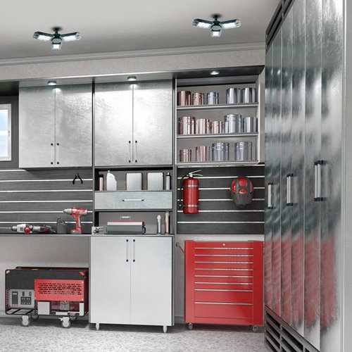 Lampa warsztatowa LED E27 50W 4500lm 4000K