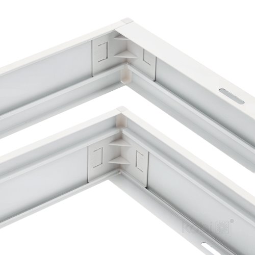 Ramka do paneli LED 60x60 63mm natynkowa biała