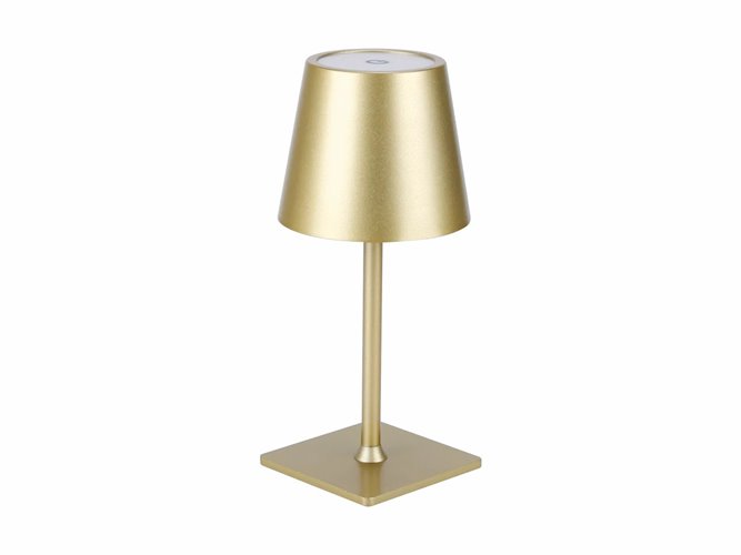Lampa stołowa LED 4w1 3,5W 400lm CCT złota 2x2000mAh