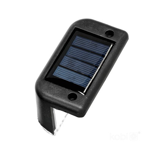 Lampki schodowe LED solarne - zestaw 8 sztuk