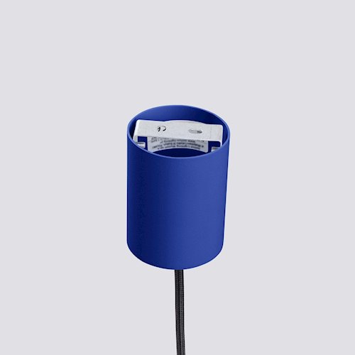 Lampa wisząca loftowa Estria 1xE14 biało-ultramarynowa