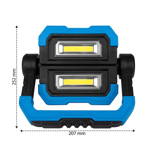 Reflektor roboczy LED 10W 1000lm z akumulatorem