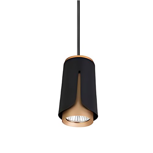 Lampa szynowa wisząca GU10 Kalla czarna