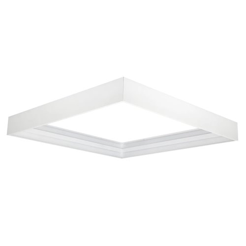 Ramka natynkowa biała 70mm do paneli LED 60x60