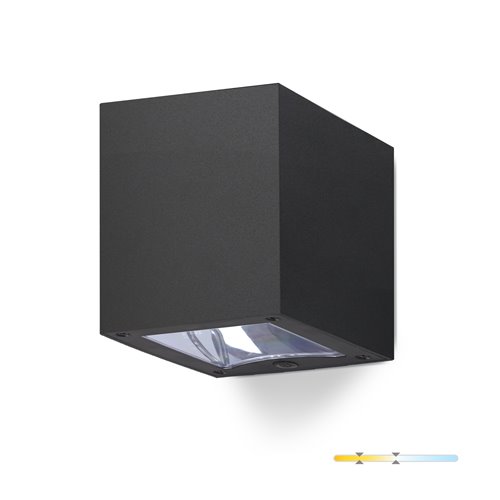 Kinkiet ogrodowy LED solarny Querk IP54 2CCT