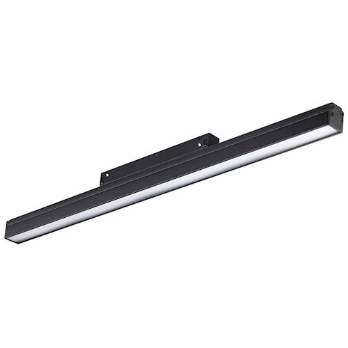 Lampa magnetyczna Mleczna Genesis czarna 12W 22cm 3CCT