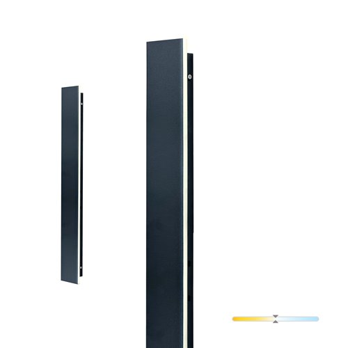 Kinkiet elewacyjny LED Mirana 12W 60cm 4000K czarny