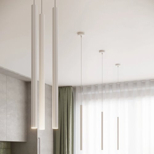 Lampa wisząca podwójna Arche 2xG9 okrągła biała