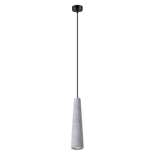 Lampa wisząca betonowa Electra 1xGU10 szara