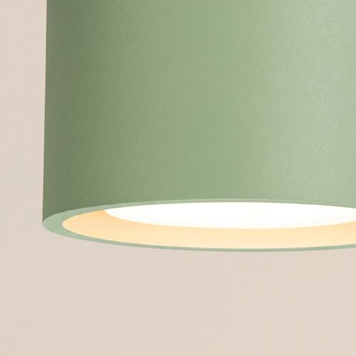 Lampa sufitowa tuba Modo 1xGx53 szałwiowa