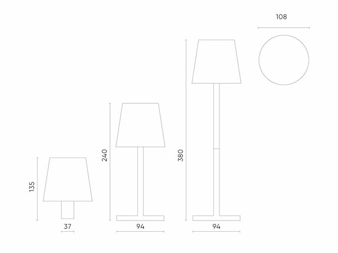 Lampa stołowa LED 4w1 3,5W 400lm CCT zielona 2x2000mAh