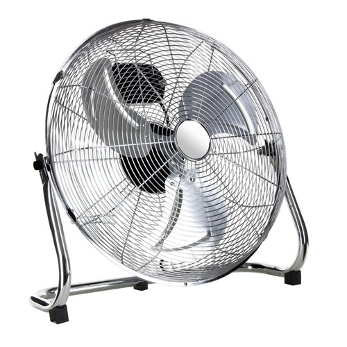 Wentylator podłogowy Wiatrak 100W 46cm chrom