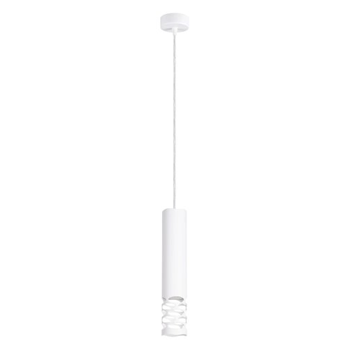 Lampa wisząca tuba Liro 1xGU10 biała