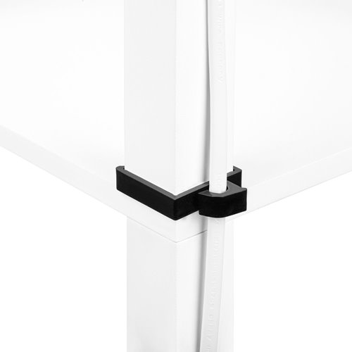 Lampa stojąca Square 1xE27 160cm biała