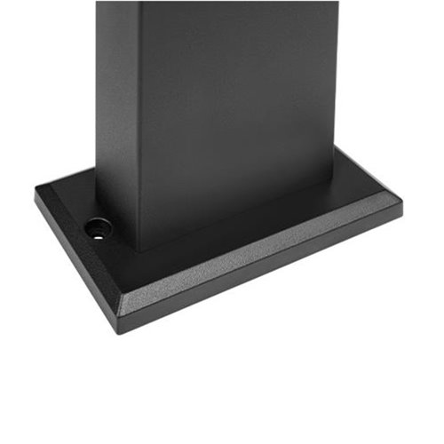 Słupek ogrodowy 60cm Hebin 1xGX53 czarny