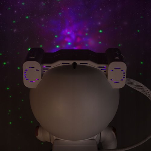 Lampka LED dla dzieci projektor gwiazd Astronauta 23cm