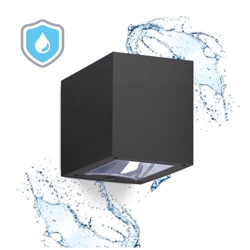 Kinkiet ogrodowy LED solarny Querk IP54 2CCT