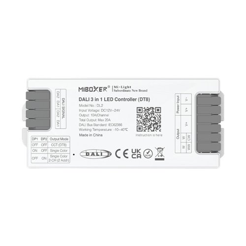 Mi-Light DL2 sterownik LED Dali 3w1 DT8 12-24V 10A