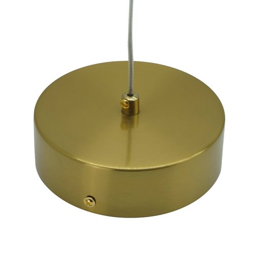 Lampa wisząca LED podwójna Amelia 30W - złota