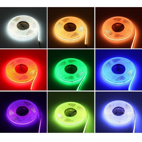 Taśma LED COB RGB+CCT 24V PRIME 18W 840 LED - 5m
