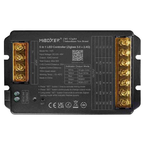 Mi-Light HZ5 sterownik LED Zigbee 5w1 12V-48V 30A