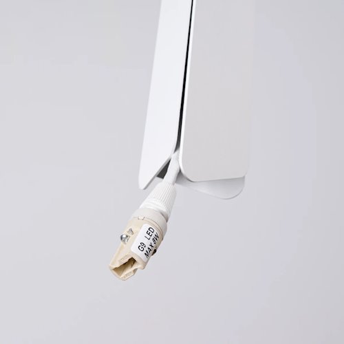 Lampa wisząca potrójna Prysm listwa 3xG9 biała