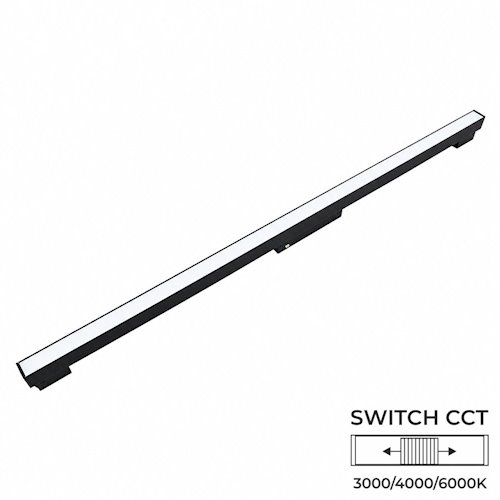 Lampa magnetyczna Milky Osram 5Y 30W 90cm Switch CCT