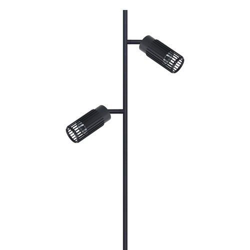 Lampa podłogowa Vertical 150cm 2xGU10 czarna
