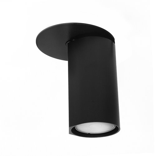 Reflektor sufitowy SpotLine GU10 wpuszczany czarny