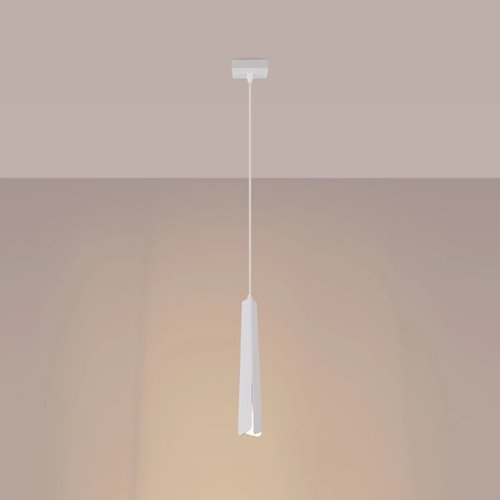 Lampa wisząca dekoracyjna Prysm 1xG9 biała