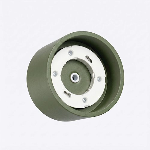 Lampa sufitowa tuba Modo 1xGx53 zielona oliwkowa