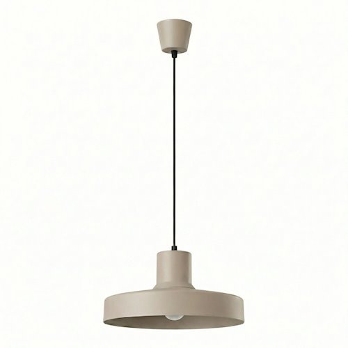 Lampa wisząca klasyczna Bilo 1xE27 taupe