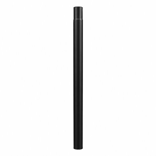 Przedłużka 1m do słupa stalowego fi 60mm czarna