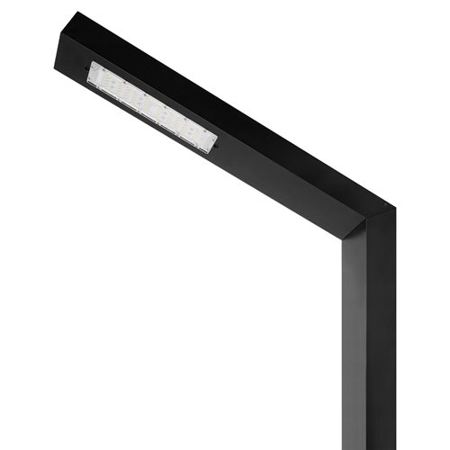 Latarnia ogrodowa LED 50W Posti 350cm 7000lm 120° 4000K czarna