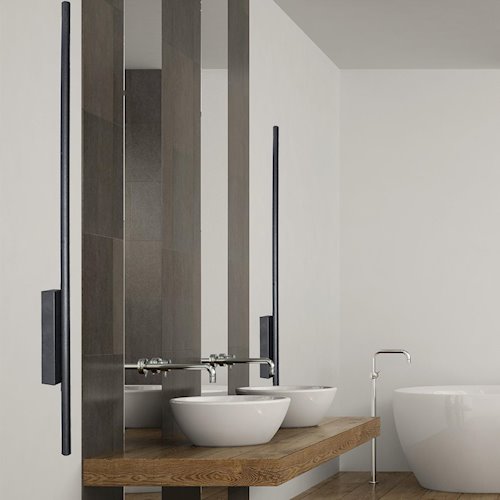 Kinkiet liniowy okrągły LUNA 18W 120cm IP54 neutralny