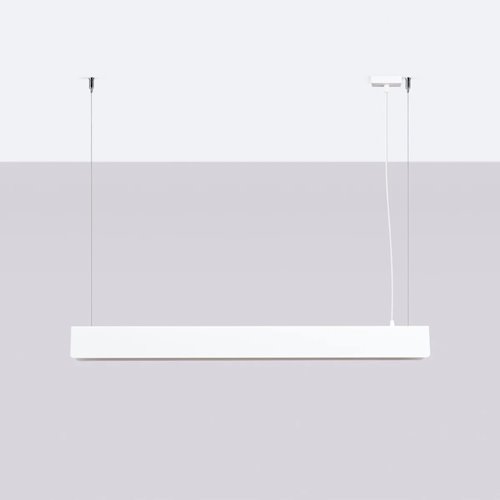 Lampa wisząca liniowa Spark 100cm 1xG13 8,5W 3000K biała