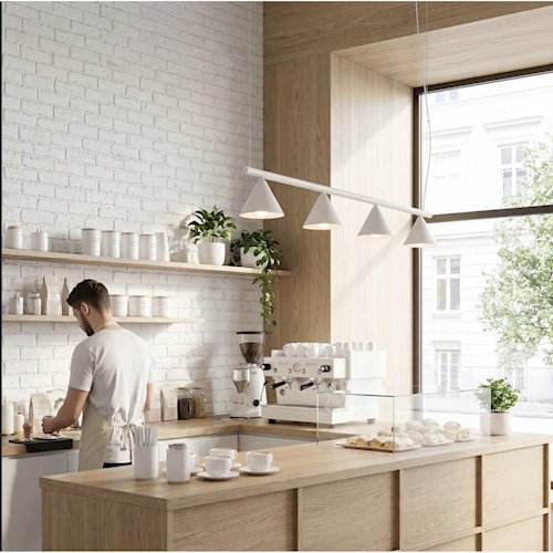 Lampa wisząca Nox 4-punktowa 4xE14 biała