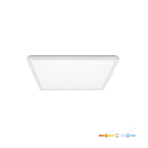 Plafon LED IP54 kwadratowy Slim 12W z przełącznikiem CCT