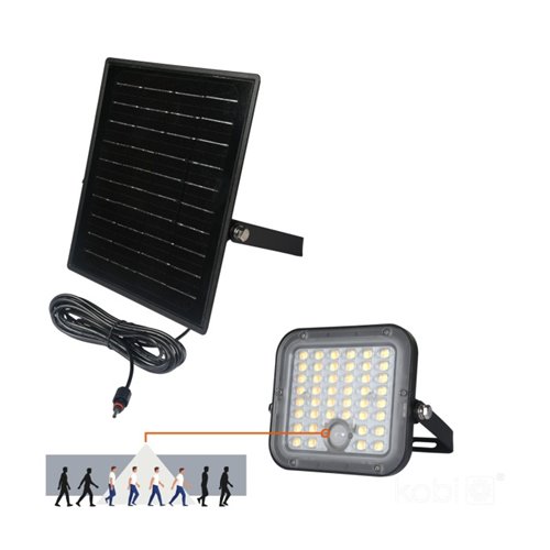 Naświetlacz LED Solarny 10W 1500lm Dual CCT Premium