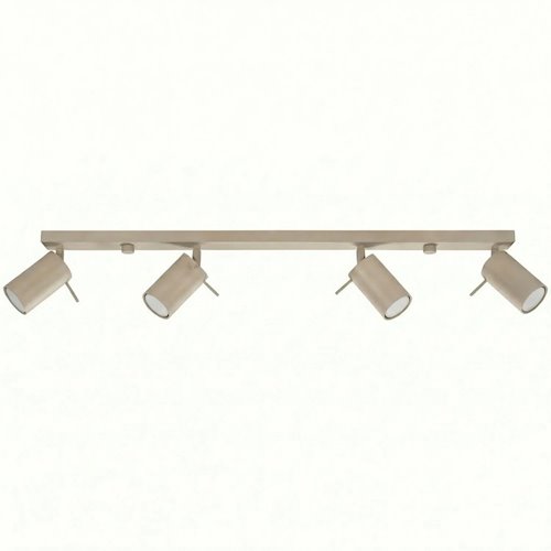 Kinkiet listwa z reflektorami Ring 4xGU10 taupe