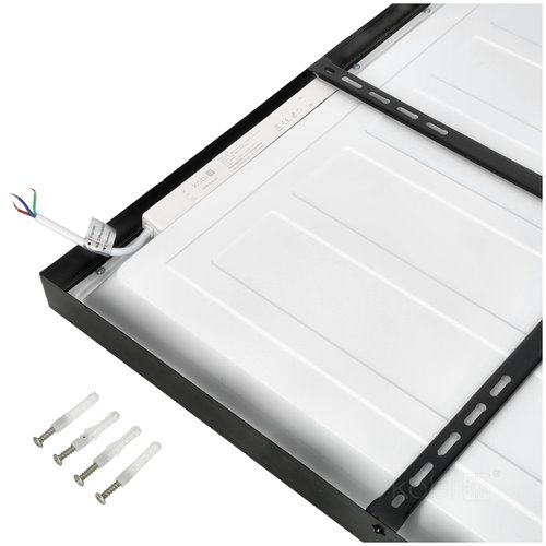 Panel LED 60x60 natynkowy PRO 3Y 36W 3960lm czarny 4000K