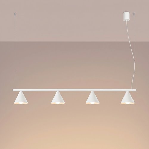 Lampa wisząca Nox 4-punktowa 4xE14 biała