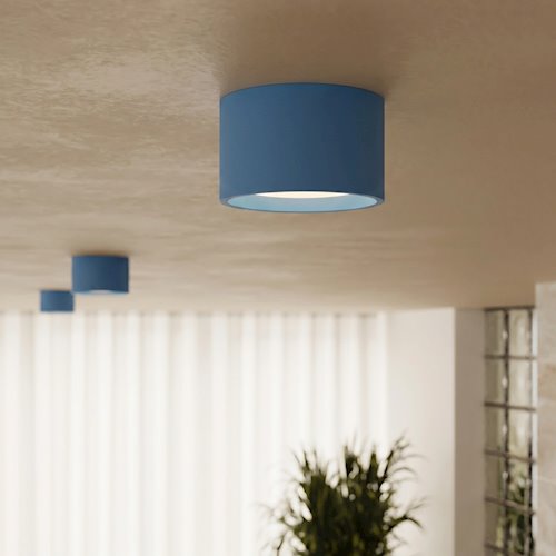 Lampa sufitowa potrójna tuba Modo 3xGx53 błękitna